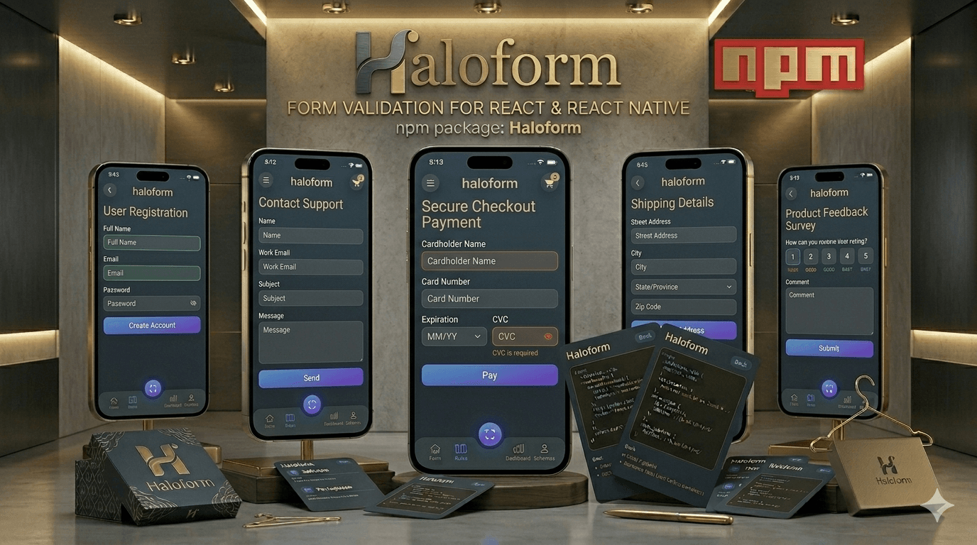 Haloform NPM Package
